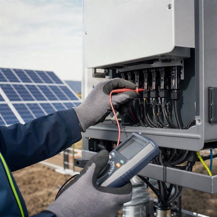 Inspección técnica de una instalación fotovoltaica